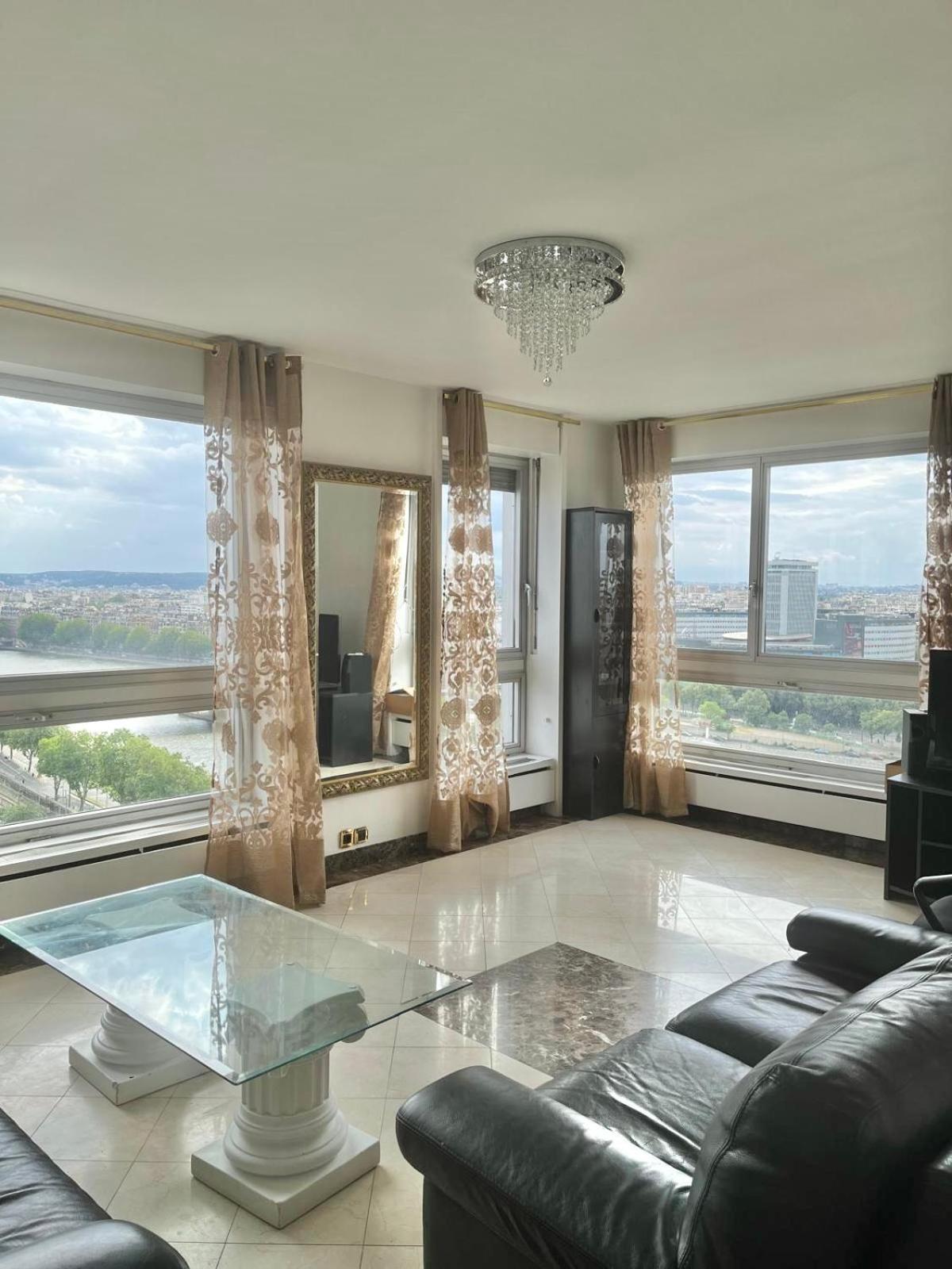 Apartment Unique Luxury Parisian Panorama High-rise By The Eiffel Tower *
